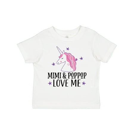

Inktastic Mimi and PopPop Love Me Gift Toddler Toddler Girl T-Shirt