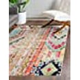 thumbnail image 2 of Unique Loom Sedona Distressed Southwestern Area Rug, 2 x 3 Feet, Multi/Beige, 2 of 5