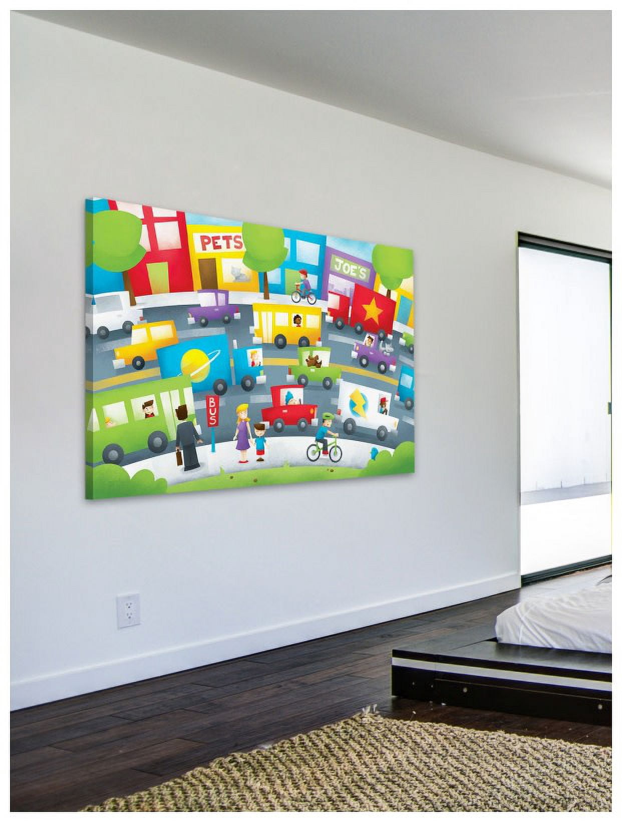 Marmont Hill "Traffic" by Curtis Painting Print on Canvas