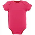 thumbnail image 6 of Hudson Baby Short Sleeve Bodysuits, 5-Pack, Newborn- 24 Months, 6 of 6