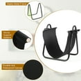 thumbnail image 4 of Costway Firewood Rack Log Holder W/ Canvas Tote Carrier for Fireplace Outdoor Backyard, 4 of 12