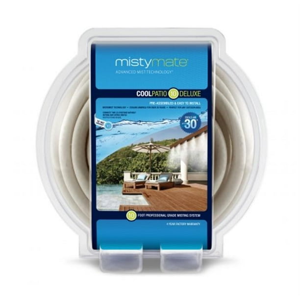 Misty Mate 16011 Cool Patio 10 Deluxe Outdoor Misting Kit