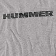 thumbnail image 2 of Hummer T-Shirt Distressed Hummer Logo Unisex Graphic Tee For Men & Women, 2 of 7