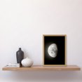 thumbnail image 2 of Lunar Phases Waning Gibbous Moon Space Astronomy Artwork Framed Wall Art Print A4, 2 of 4