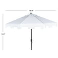 thumbnail image 5 of Safavieh Zimmerman 9 ft. Aluminum Auto Tilt Crank Patio Umbrella, 5 of 6
