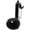Black, variant on Otamatone Melody Portable Small Size Electronic Keychain Musical Toy from Japan - Black