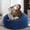 Blue, variant on Beanbag chair, includes filling, 4-foot large comfortable beanbag chair