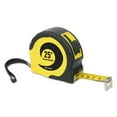 thumbnail image 4 of Boardwalk BWKTAPEM25 Easy Grip 25 ft. 1/16 in. Graduation Tape Measure - Black/Yellow, 4 of 4