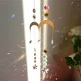 thumbnail image 3 of facefd Crystal Wind Chime Home Hanging Fengshui Outdoor Decor Style1, 3 of 7
