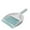 Green, variant on Mouliraty Dustpan And Brush Set Handheld Dustpan And Brush Comfortable Grip Brush And Dustpan For Sofa Tabletop Bedroom Tent Cleaning