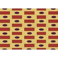 thumbnail image 1 of Ahgly Company Indoor Rectangle Patterned Bright Gold Yellow Area Rugs, 2' x 5', 1 of 6