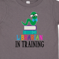 thumbnail image 4 of Inktastic Librarian in Training Bookworm Boys or Girls Toddler T-Shirt, 4 of 5