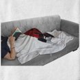 thumbnail image 6 of Cars Soft Flannel Fleece Throw Blanket, Formula Car on Speedway Championship Fast Performance Rally Strong Vehicle, Cozy Plush for Indoor and Outdoor Use, 50" x 60", Red Black Pale Grey, by Ambesonne, 6 of 6