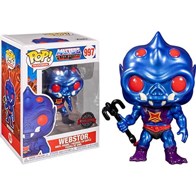 ¡Funko Pop! Masters of The Universe Metallic Webstor Exclusive 997 Funko POP