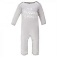 thumbnail image 4 of Hudson Baby Infant Boy Cotton Coveralls, Hedgehog, 3-6 Months, 4 of 5