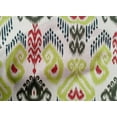 thumbnail image 4 of oneOone Tissu Popeline de Coton Tourbillon & Paisley Ikat Imprimé 1 Yard 56 Pouces de Large, 4 of 4