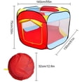 thumbnail image 2 of Artrylin Portable Cute Hexagon Children Ball Pit, Indoor and Outdoor Easy Folding Ball Play Pool Kids Toy Play Tent with Carry Tote, Balls Not Included, 2 of 6