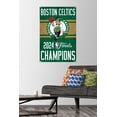 thumbnail image 2 of NBA Boston Celtics - 2024 NBA Finals Team Logo Wall Poster with Pushpins, 22.375" x 34", 2 of 4