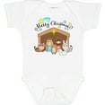 thumbnail image 3 of Inktastic Merry Christmas Cute Nativity Scene Boys or Girls Baby Bodysuit, 3 of 5