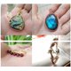 thumbnail image 3 of Alambre de cobre de 3 colores, hecho a mano, alambre de cobre para joyería, alambre moldeado de 0,7 mm, oro, plata, natural, 3 of 4