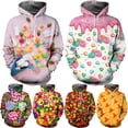 thumbnail image 2 of Nueva sudadera con capucha con gráfico de caramelo, sudaderas con capucha con personalidad divertida impresas en 3D para hombres y mujeres, suéteres unisex de manga larga de gran tamaño, 2 of 5