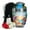 #3 Beach, variant on YATSKIA Beach with Clouds Large Memorial Urns for Human Ashes Adult Brother and Sister, Decorative Funeral Urn for Adult Ashes, (200 Cubic, Large 10 Inch)
