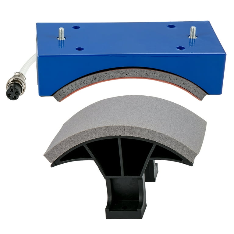 VEVOR 6x3 in Hat Cap Press Mat Pad Heating Transfer Attachment Silica Gel  Cap Press Pad for Heat Press Machine Hat Heating Machine 110V