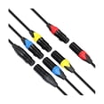 thumbnail image 2 of Cable XLR macho a hembra de señal de audio XLR balanceado 3 pines para micrófono Karon 10 pies negro, 2 of 5