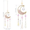 thumbnail image 3 of GOOHOCHY Hanging Moon Surrater Glass Swatcher para ventana jardín de dormitorio, 3 of 7