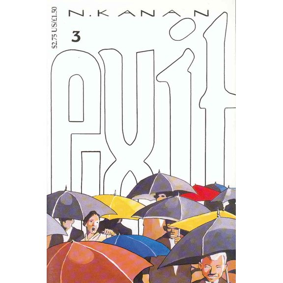 Exit #3 VF ; Taxi Comic Book