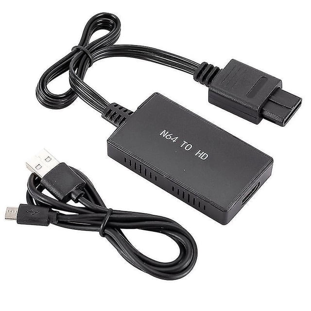 CHAO Adaptador portátil compatible con N64 a Hdmi para Nintendo 64/snes/ngc/s