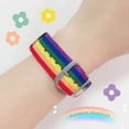 thumbnail image 2 of Pulsera del orgullo Pulsera LGBT arcoíris Pulsera ajustable del orgullo gay Pulsera de la amistad para lesbianas y bisexuales, 2 of 7