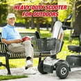thumbnail image 5 of S500-GREY Heavy Duty Mobility Scooter, 5 of 8