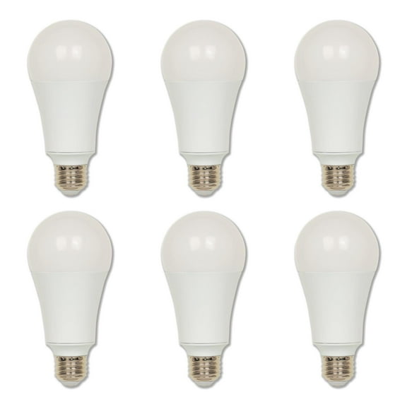 Westinghouse Lighting 5170020 25-Watt (150-Watt Equivalent) Omni A21 Daylight Medium Base (6 Pack) LED Light Bulbs, Soft White