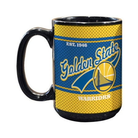 NBA - Golden State Warriors 15oz. Jersey Mug