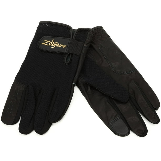 Guantes de batería Avedis Zildjian con pantalla táctil, tamaño mediano