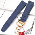 thumbnail image 3 of Accesorios para relojes Correa de lona para reloj IWC PILOT Portugal Portugieser IW3777 Correa de tela para reloj 20 21 22 mm Correa de piel de nailon, 3 of 5