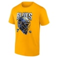 thumbnail image 2 of Men's Fanatics  Gold St. Louis Blues Penalty Box T-Shirt, 2 of 3