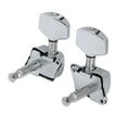 thumbnail image 4 of 6pcs 3L3R Semiclosed Acoustic Guitar Tuning Pegs Machine Heads (Silver), 4 of 4