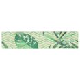 thumbnail image 3 of MKHERT Green Leaves Table Runner for Kitchen Wedding Party Home Decor 16x72 inch, 3 of 4