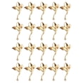 thumbnail image 2 of Colgantes florales Hugo 20 piezas dorados con purpurina, 2 of 5