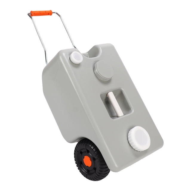 Tanque de almacenamiento de residuos portátil para vehículos recreativos, gran capacidad de 25 l, tanque de agua de HDPE para embarcaciones.