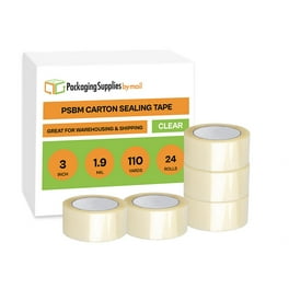 Clear Duct Tape Carton Sealing Tapes Clear Packing Tape - 24 Rolls, 2.83" X 110 Yards, 1.9 Mil Carton Sealing Tape Premium Adhesive Packaging Tape - Foto 2
