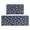Astronaut and Moon Blue Pattern, variant on Astronaut and Moon Blue Pattern Anti Fatigue Kitchen Rugs Set Of 2, Non Slip Washable Decorative Floor Mats for Kitchen Sink Laundry, 17"x30" and 17"x47"