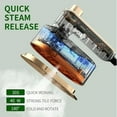 thumbnail image 4 of Feasiblte Steamer, Travel Steamer Iron For Clothes Mini - Portable Ironing Machine Travels Small Size Portable Steamers Travels College Dorm Home Essentials Steamers For Clothes, 4 of 7