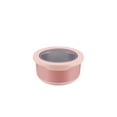 thumbnail image 2 of Cuenco De Acero Inoxidable Recipientes herméticos de acero inoxidable de 1 pieza con tapa, apilables, para preparar comidas, aptos para refrigerador y congelador (rosa, 220 ml) Rkxzt, 2 of 8