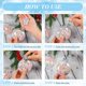 thumbnail image 1 of 12 piezas de adornos de bolas de decoración navideña, bolas de Navidad, adornos transparentes para colgar en el árbol, 1 of 3