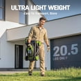 thumbnail image 2 of Steelite 2x21V 13" Cordless Lawn Mower,Electric Lawn Mowers with Brushless Motor for Garden/Yard/Farm, Lightweight with 8-Gallon Grass Bag,5 Heights Adjustment, 2*4.0Ah Battery & Charger Included, 2 of 7