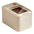 thumbnail image 3 of Airtight Pet Storage Container Dog With Lid Keep Pet Fresh IdealforStoring Dry Kibble Grain Rice And More, 20lb Airtight Pet Food Container, Dog & Cat Kibble Storage, 3 of 7