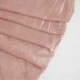 Efavormart 12" x 108" Dusty Rose Accordion Crinkle Taffeta Table Runner ...